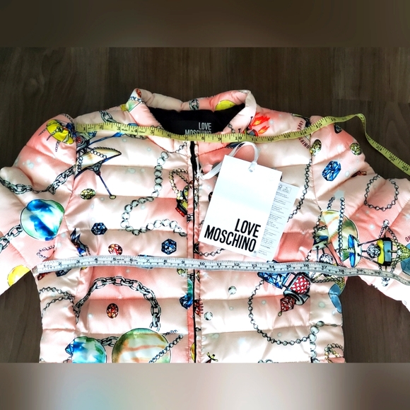 NWT - MOSCHINO Jewels Puffer Jacket